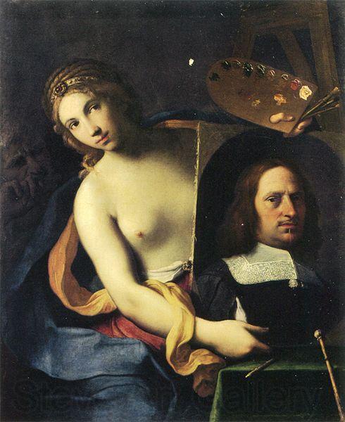Giovanni Domenico Cerrini Allegory of Painting Norge oil painting art